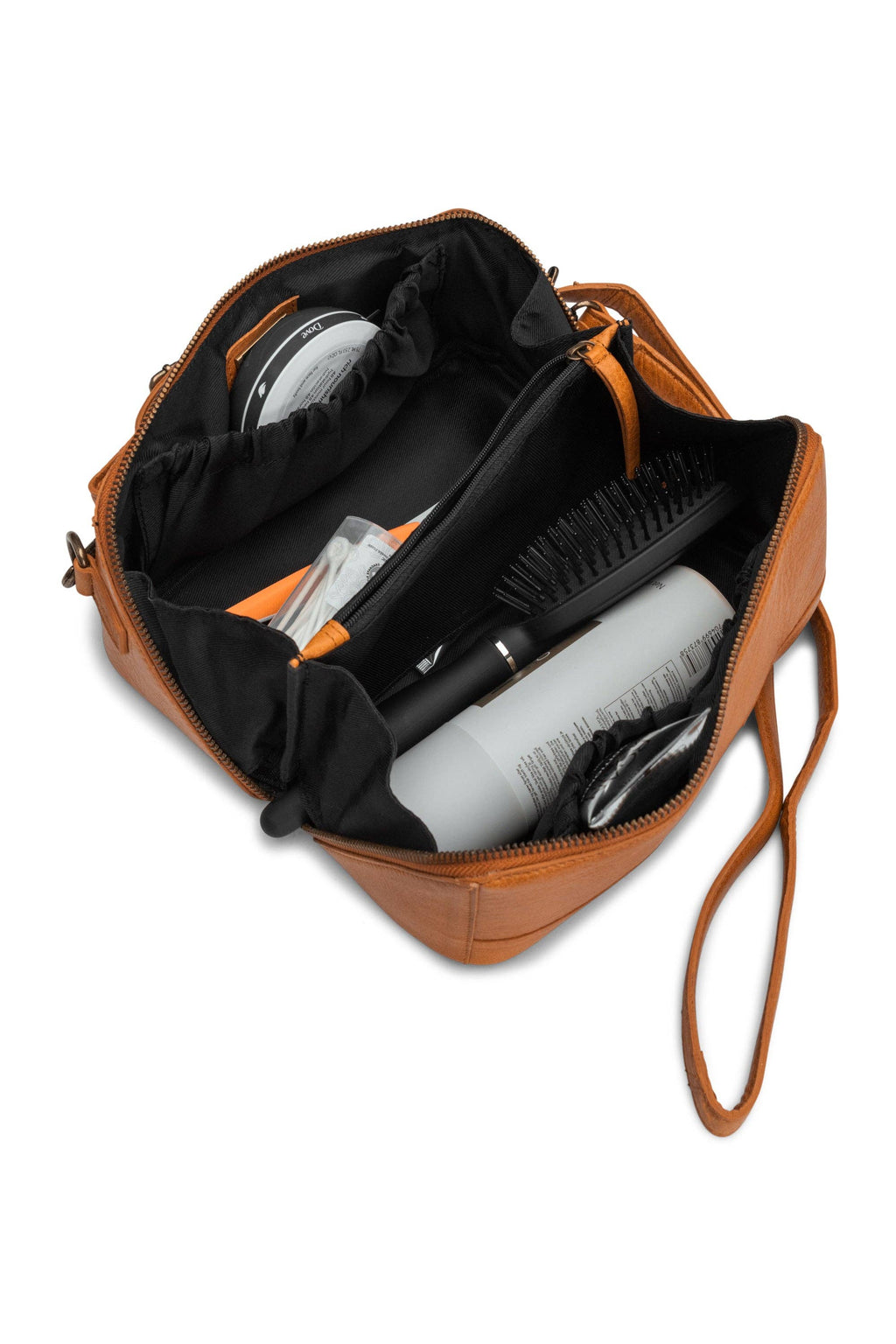 Bolsa cruzada Cleo: Whisky / Talla única de Muud
