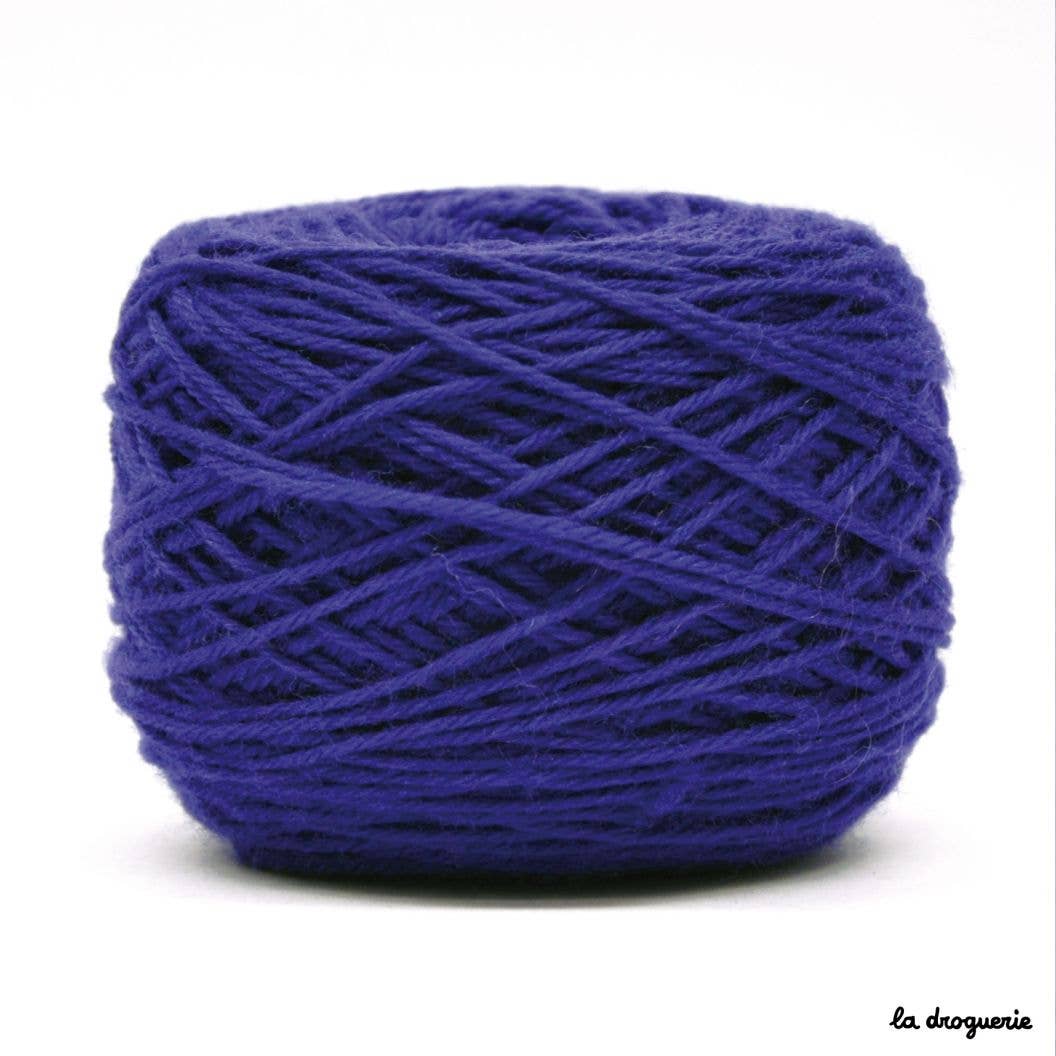 Estambre para tejer Supernatural (lana merino): Indigo blue de LA DROGUERIE