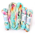 Hedgehog Fibres - Sock Yarn - Multicolor, Beach Bunny