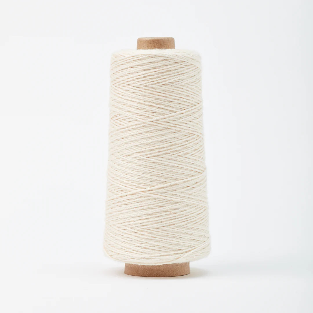 3/2 Beam Organic Cotton - Weaving Yarn, Natural Beam