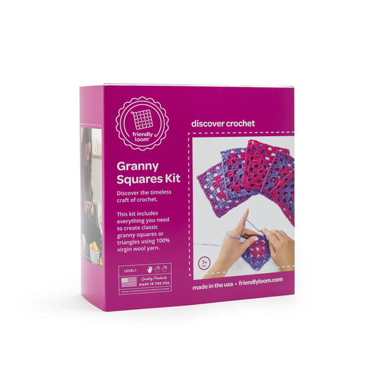 Explore Crochet Kit: Granny Square