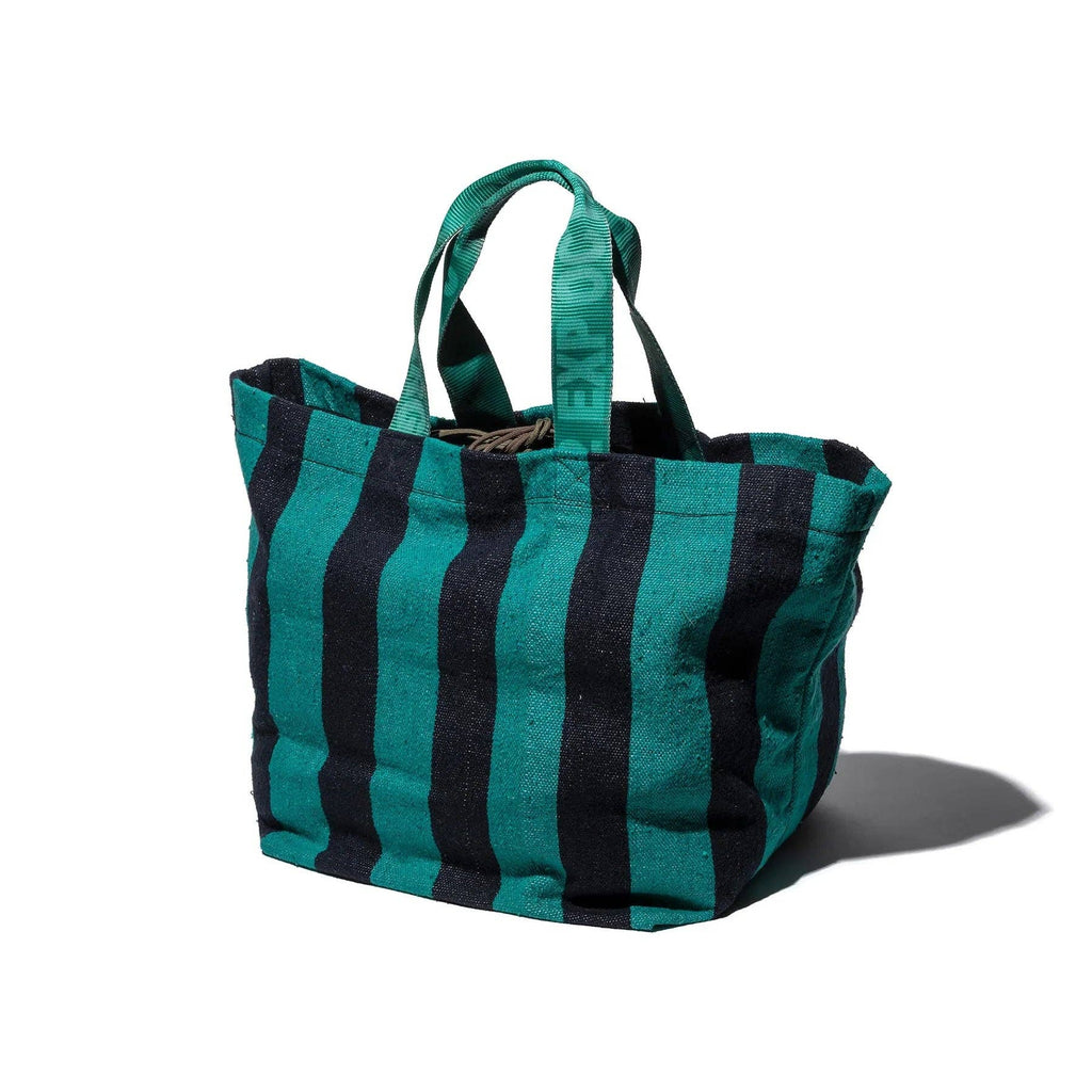 Rug Bag - Turquoise x Navy Blue by Puebco