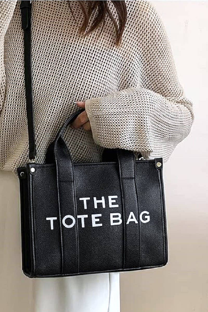 The Tote Bag w/ Shoulder Strap: FUCHSIA