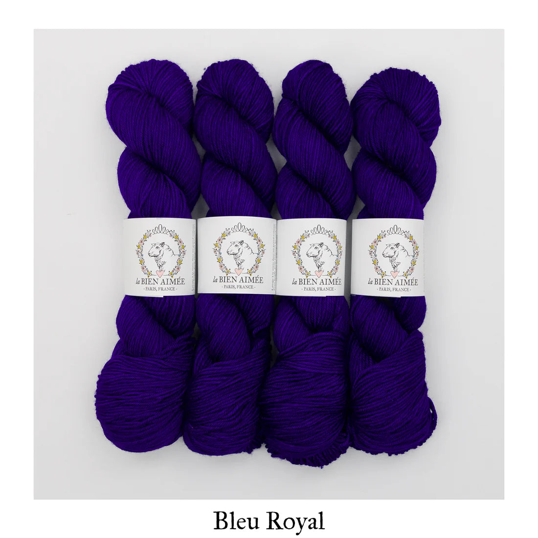 La Bien Aimee - Merino DK, Bleu Royal