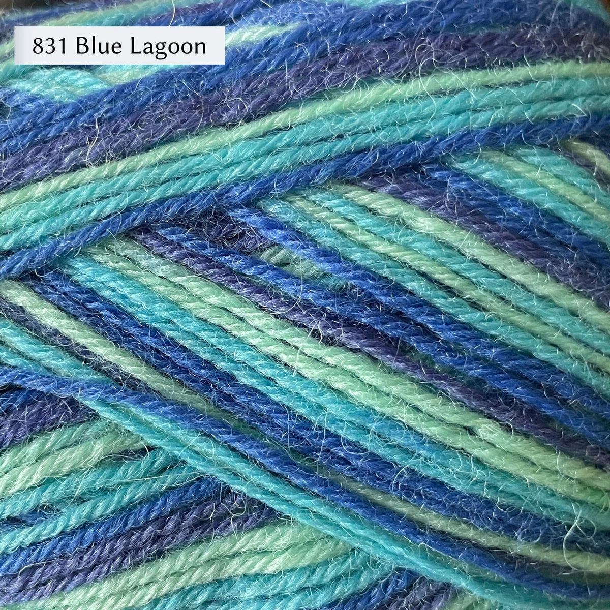 West Yorkshire Spinners Sock Yarn Signature 4ply, Blue Lagoon