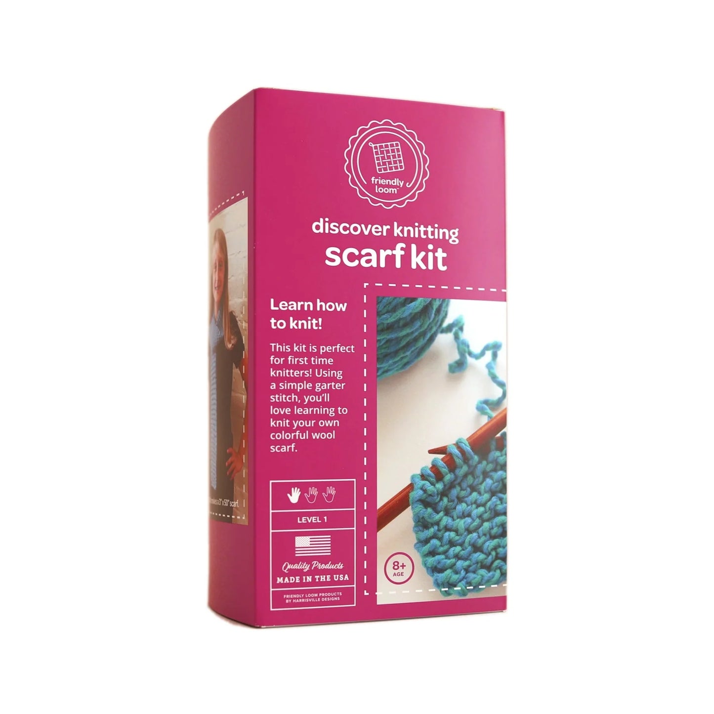 Discover Knitting: Scarf Kit