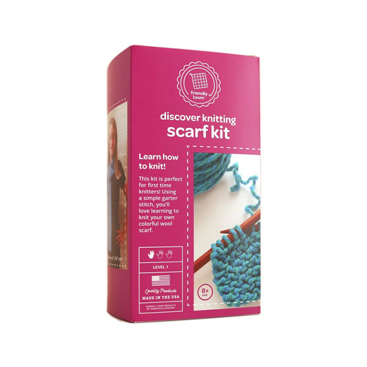 Discover Knitting: Scarf Kit