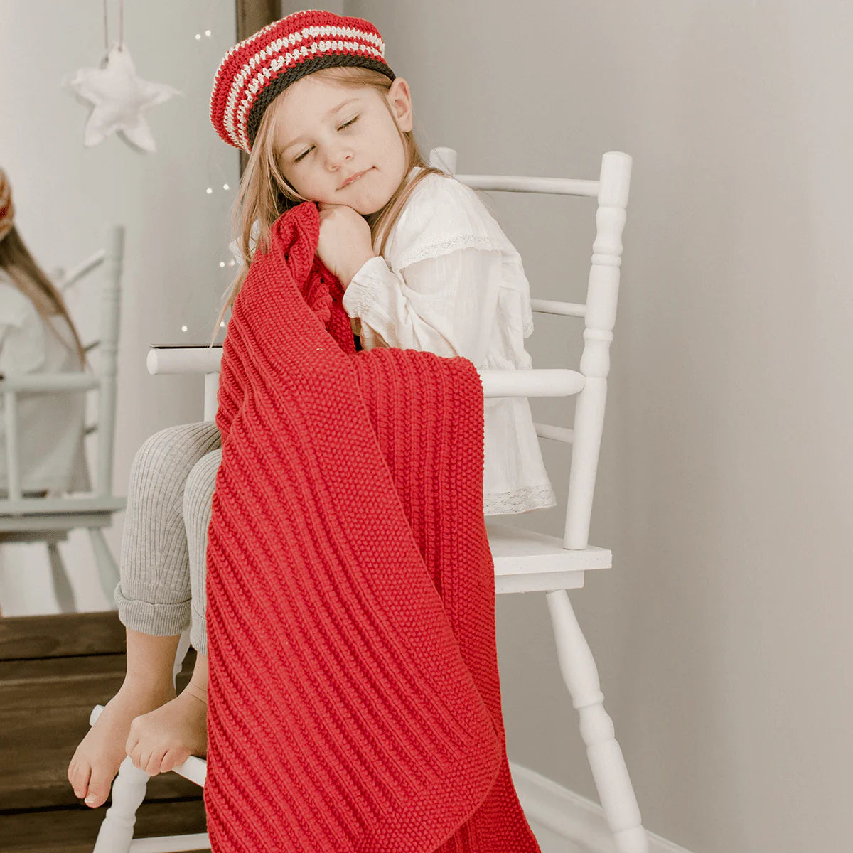 Cobija tejida a mano Bonjour Baby de Appalachian Baby Design