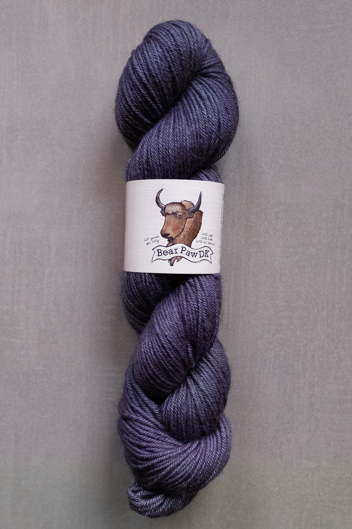 Farmer's Daughter Fibers - Bear Paw Sock, Bittersweet Nightshade