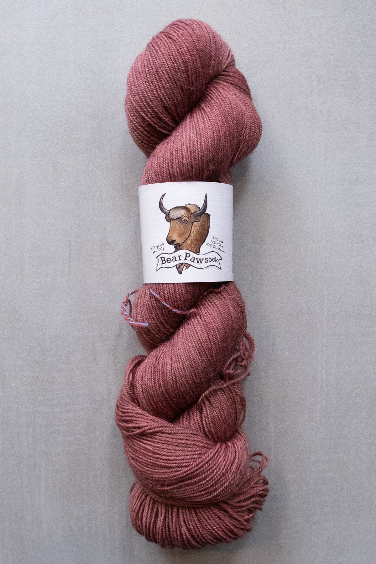 Farmer's Daughter Fibers - Bear Paw Sock, Buffalo Gal