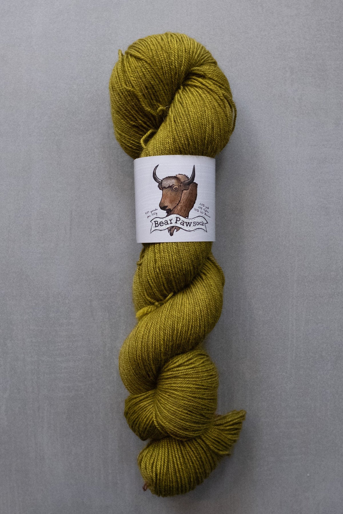 Farmer's Daughter Fibers - Bear Paw Sock, Daddy State of Mind