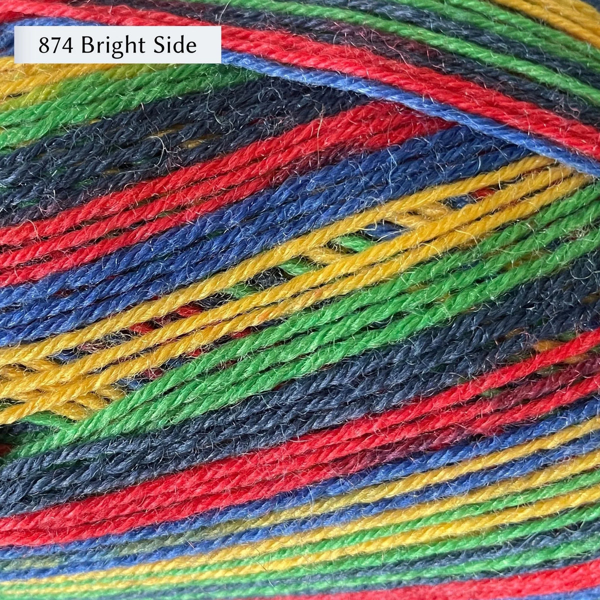 West Yorkshire Spinners Sock Yarn Signature 4ply, Bright Side