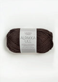 Alpakka Ull, Brown