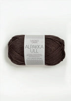 Alpakka Ull, Brown