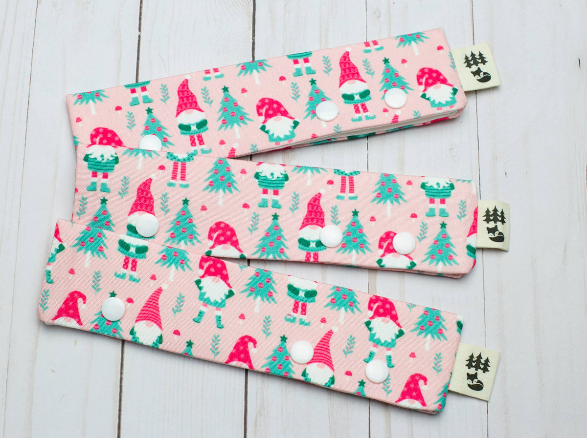 Festive Gnome | Portaagujas de doble punta de Fox & Pine Stitches