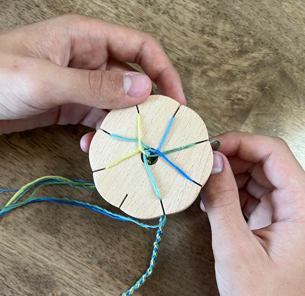 The Kumi Wheel : A Kumihimo Bracelet Making Kit by Grow Creative