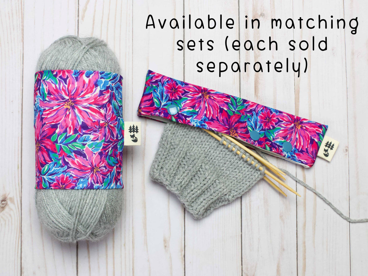 Tropical | Soporte para agujas de doble punta de Fox & Pine Stitches