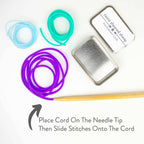 Knit Extension Cords - Stitch Holder Cords by Twice Sheared Sheep