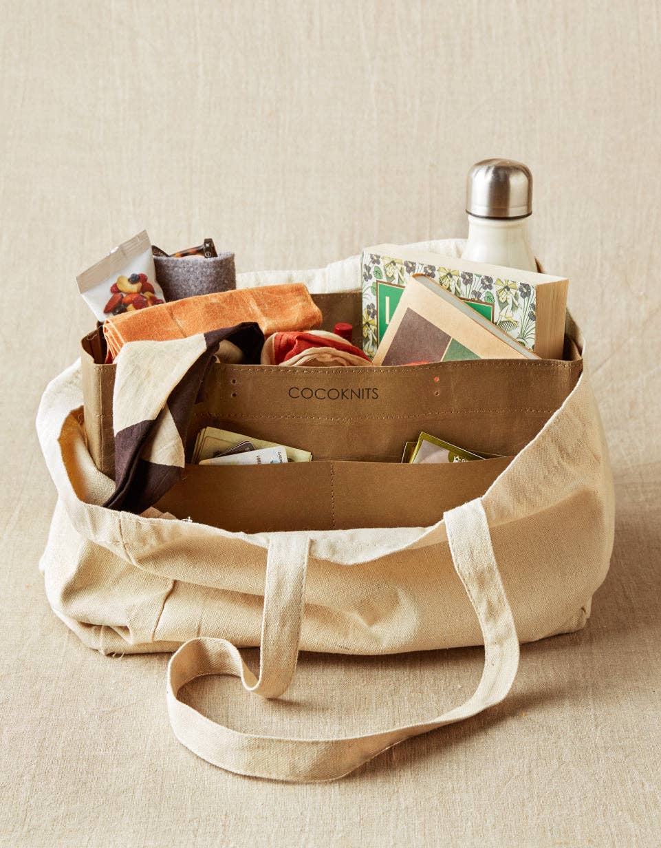 Organizador Kraft Caddy - Olive de Cocoknits