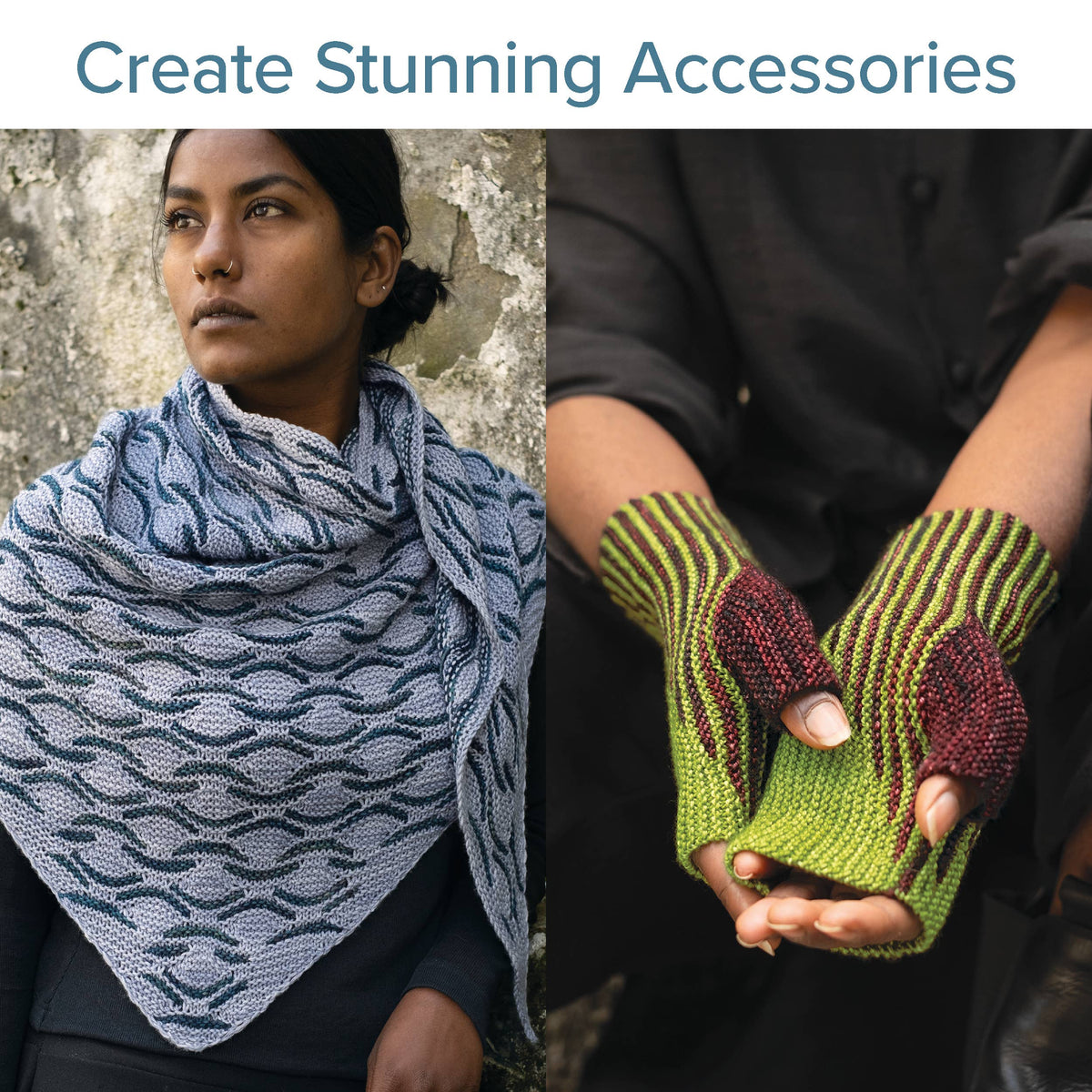 Short-Row Colorwork Knitting by Mixed Media Resources LLC
