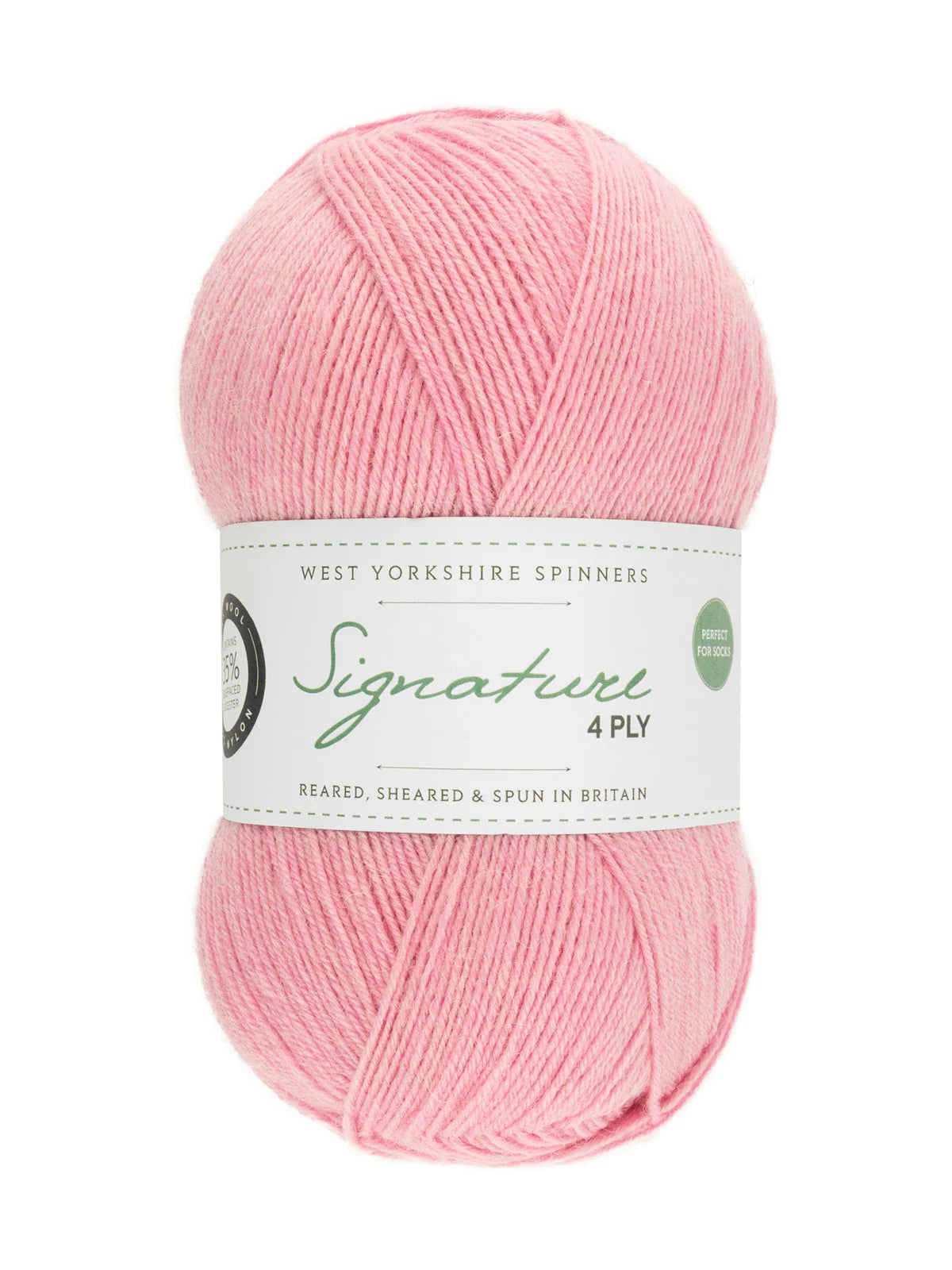 West Yorkshire Spinners Sock Yarn Signature 4ply, Candy Floss