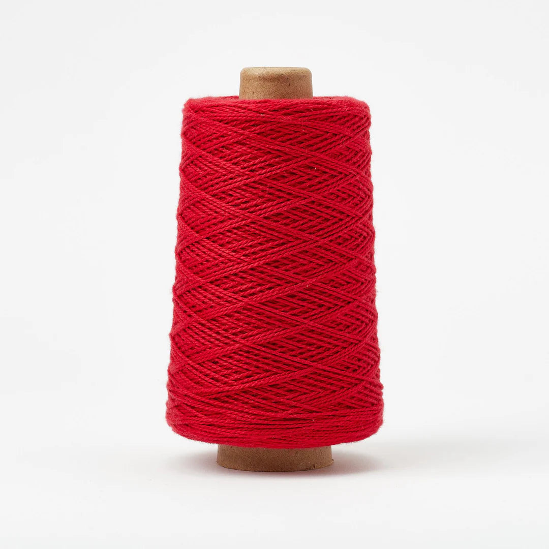 3/2 Beam Organic Cotton - Weaving Yarn, Cardinal