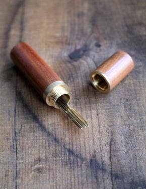 Wooden Needle Case by NNK Press