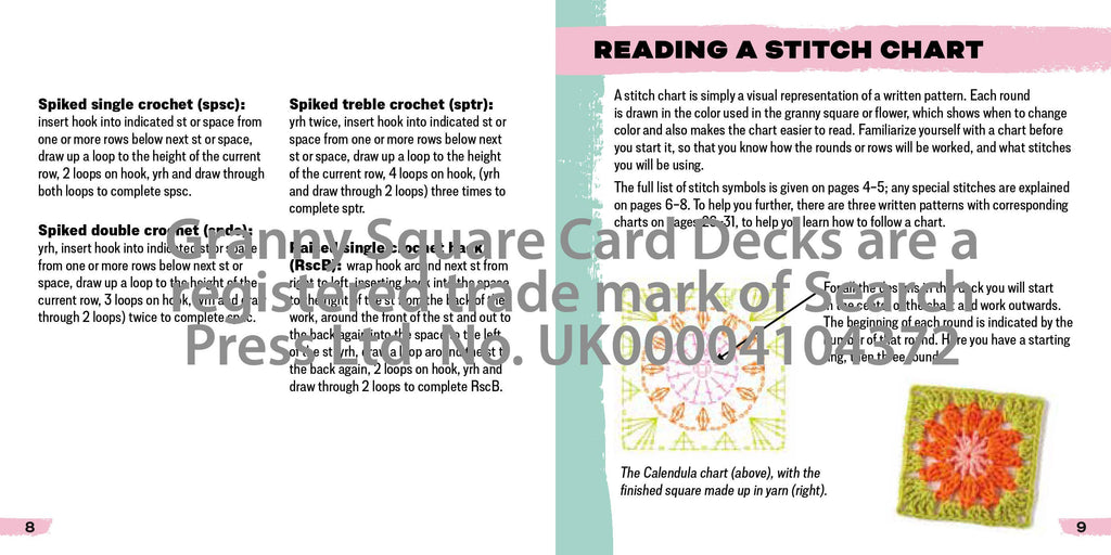 Baraja de tarjetas Granny Sq Flowers de Penguin Random House LLC