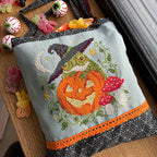 Pumpkin Toad: kit de punto de cruz de Love Poppet