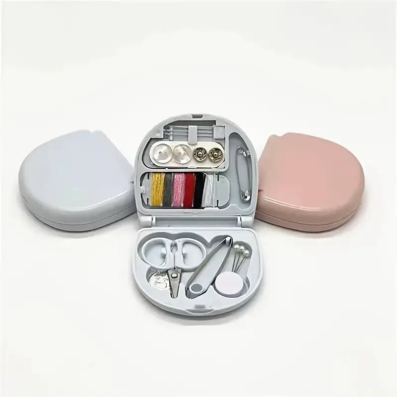Portable Mini Sewing Kit, Emergency Clothing Fix Kit, Gift: Pink
