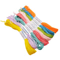 Hilo para bordar, 8 colores surtidos: Pastel Colors de Angels Craft