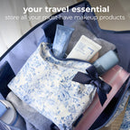 Cosmetiquera Crinkle Something Navy Bow de Case-Mate