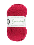 Estambre para calcetines Signature 4ply de West Yorkshire Spinners, Cherry Drop