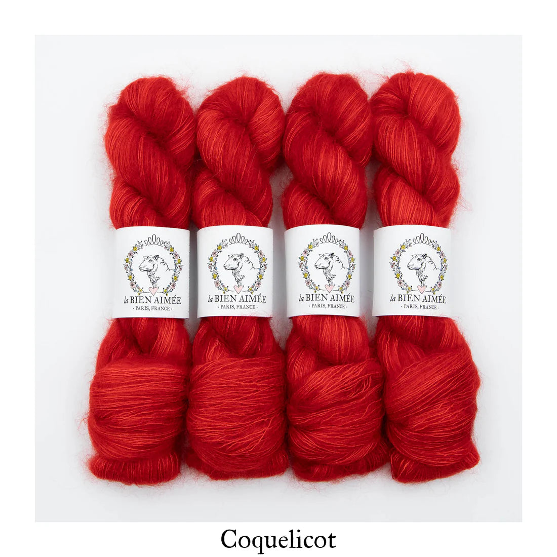 La Bien Aimee - Soyeux, Coquelicot
