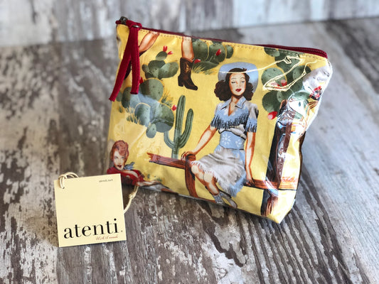 Atenti Cowgirl Accessories Pouch