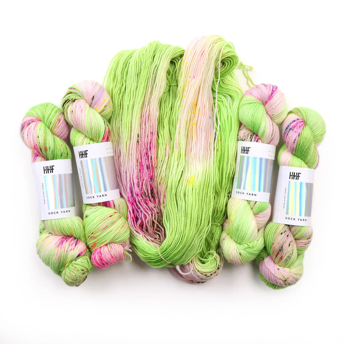 Hedgehog Fibres - Sock Yarn - Variegated, Crocus