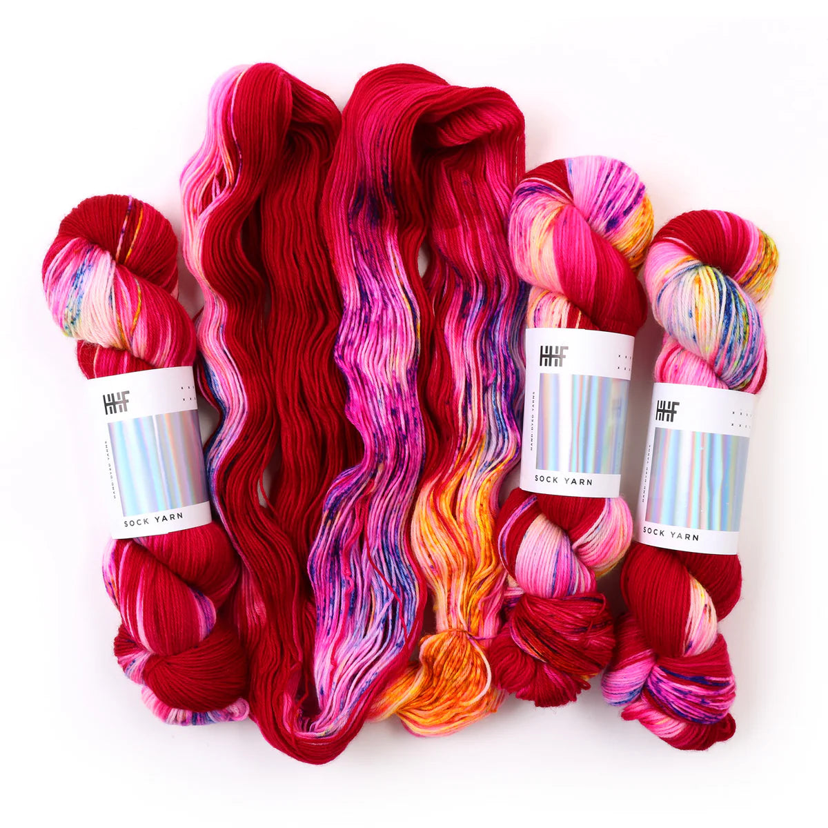 Hedgehog Fibres - Sock Yarn - Variegated, Crush