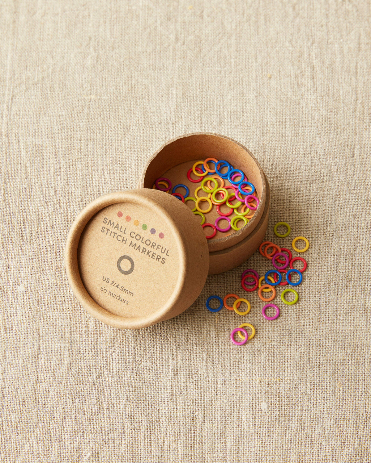 Colorful Ring Stitch Markers by Cocoknits