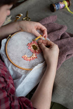 Embroidery on Knits (en inglés) de Laine Publishing