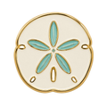 Imán para agujas (needle minder) Sand Dollar de Emerald Coast Needlepoint
