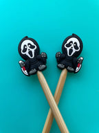 Halloween Serial Killer Ghost Knife Goth Cult Classic Movie by Comma Craft Co