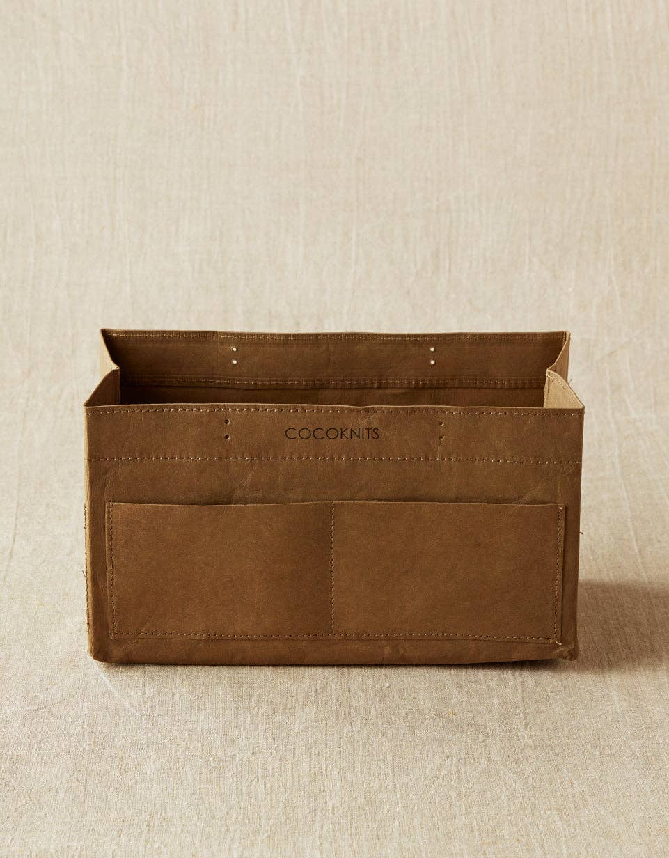 Organizador Kraft Caddy - Olive de Cocoknits