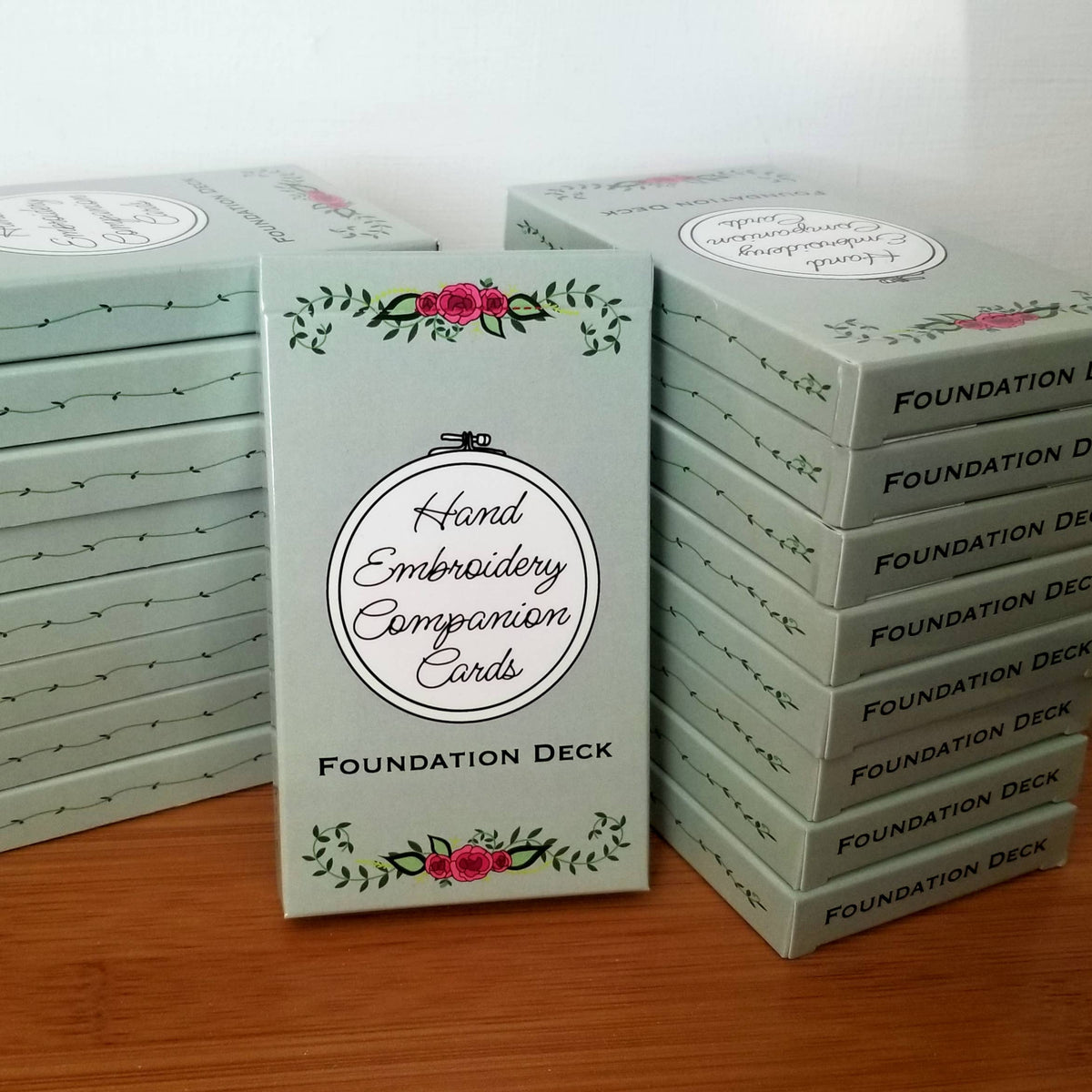 Tarjetas de consulta para bordado a mano de Jessica Long Embroidery