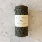 Cuerda trenzada de algodón Ashton de 5 mm de Flax & Twine