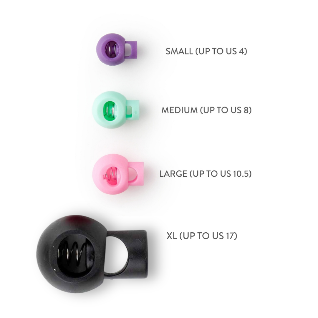 Cable Locks - Circular Needle Cord Stops: Periwinkle / Medium (up to US 8)
