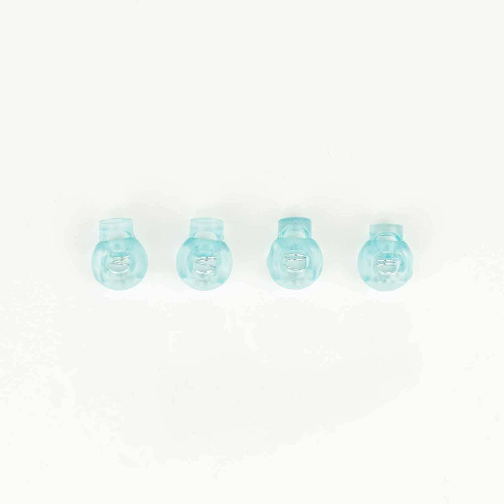 Cable Locks - topes para cable de agujas circulares - 2 pares: Bubble Gum / Mediano (hasta US 8) de Twice Sheared Sheep