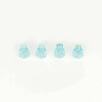 Cable Locks - topes para cable de agujas circulares - 2 pares: Bubble Gum / Mediano (hasta US 8) de Twice Sheared Sheep