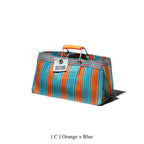 BOLSA DE RAYAS DE PLÁSTICO RECICLADO - Ancha: Red x Blue de Puebco