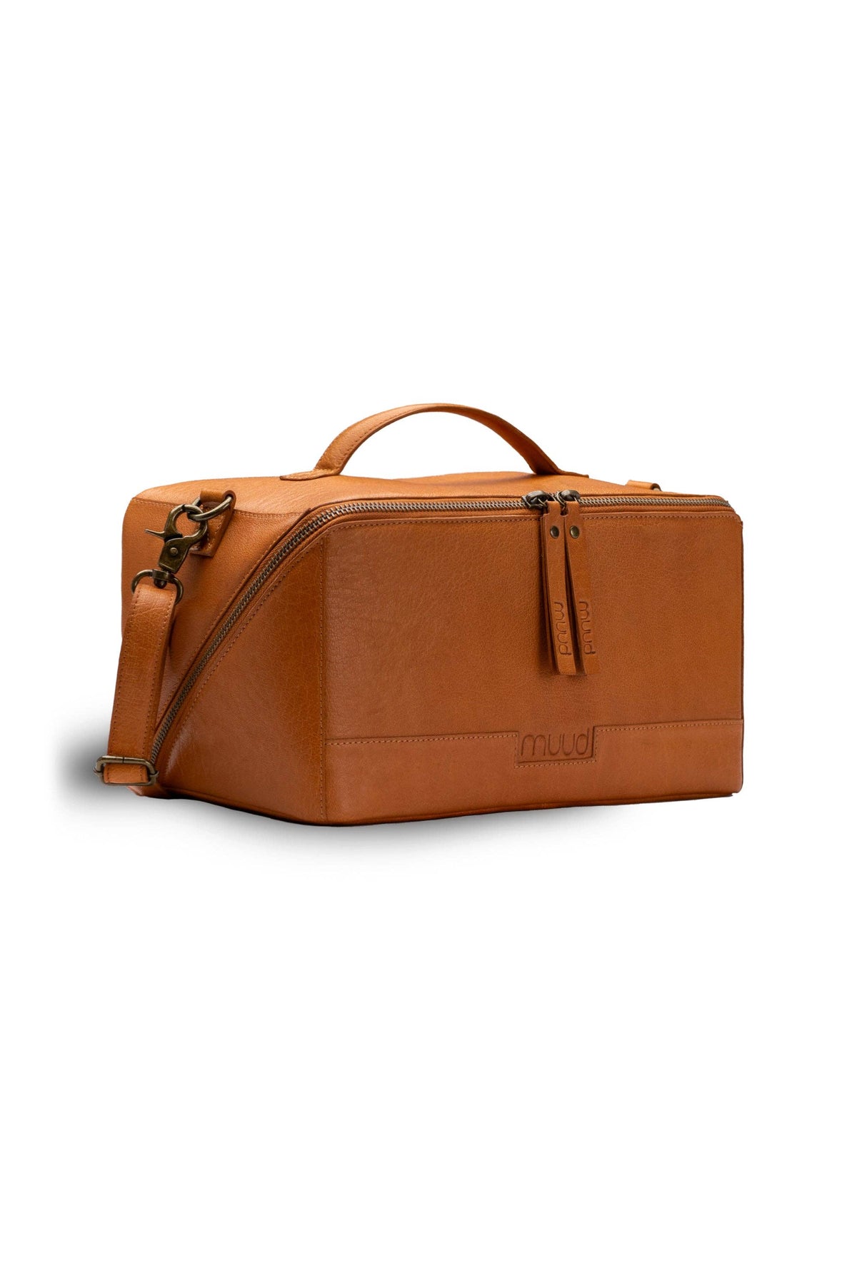 Bolsa para proyectos Cleo midi: Rich Brown / Talla única de Muud