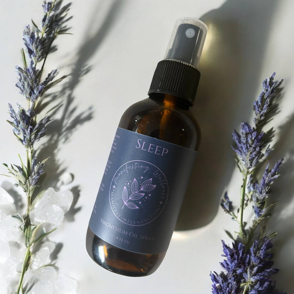 Magnesium Oil Spray Sleep Blend by Manifest Wellness